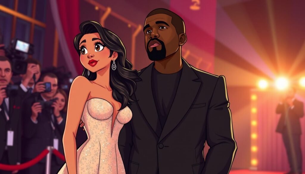Bianca Censori und Kanye West bei den Grammys 2025
