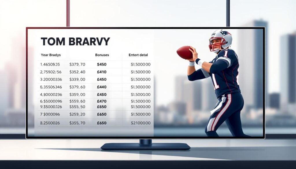 Tom Bradys Gehälter und Verträge
